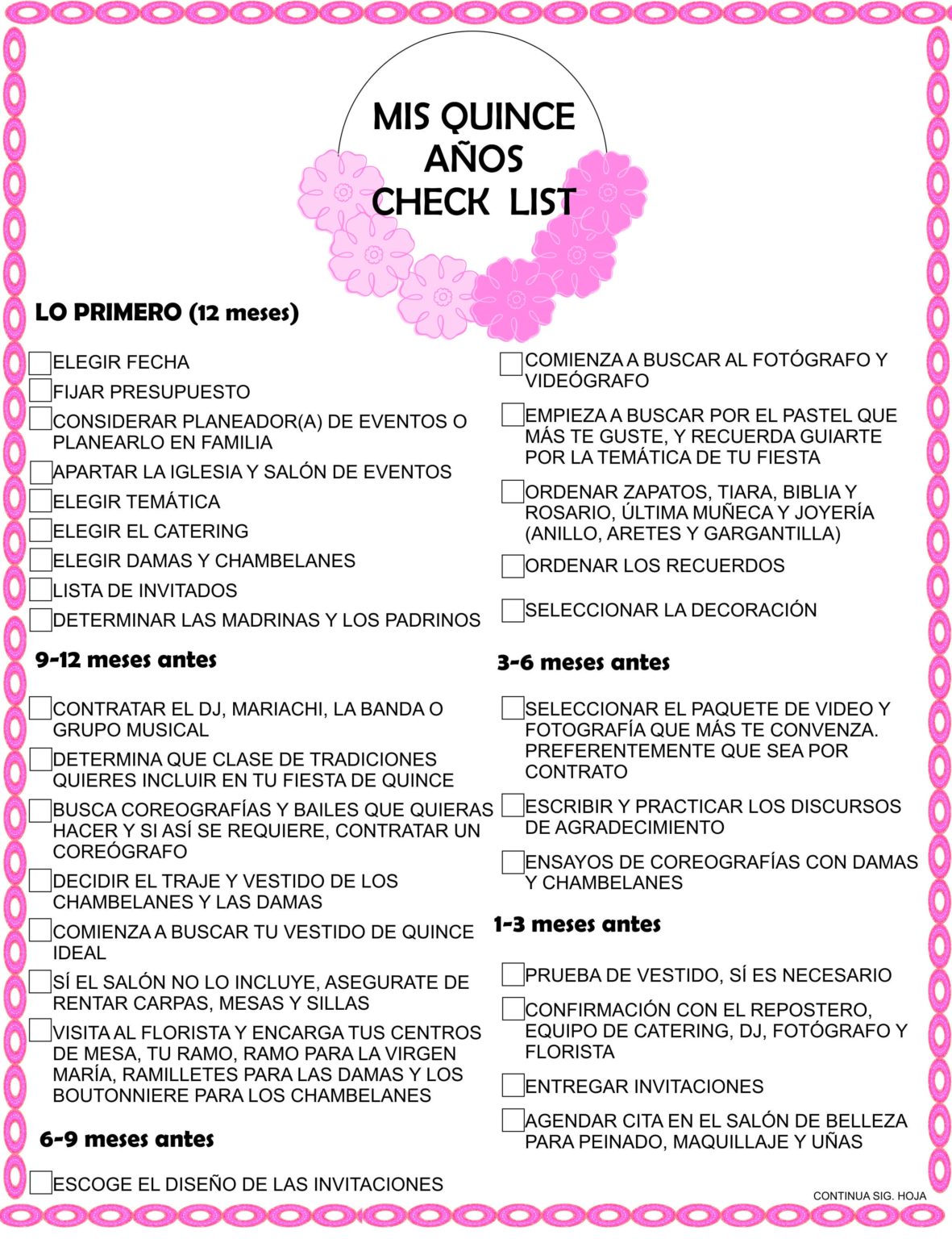 Checklist Festa De Anos Braincp