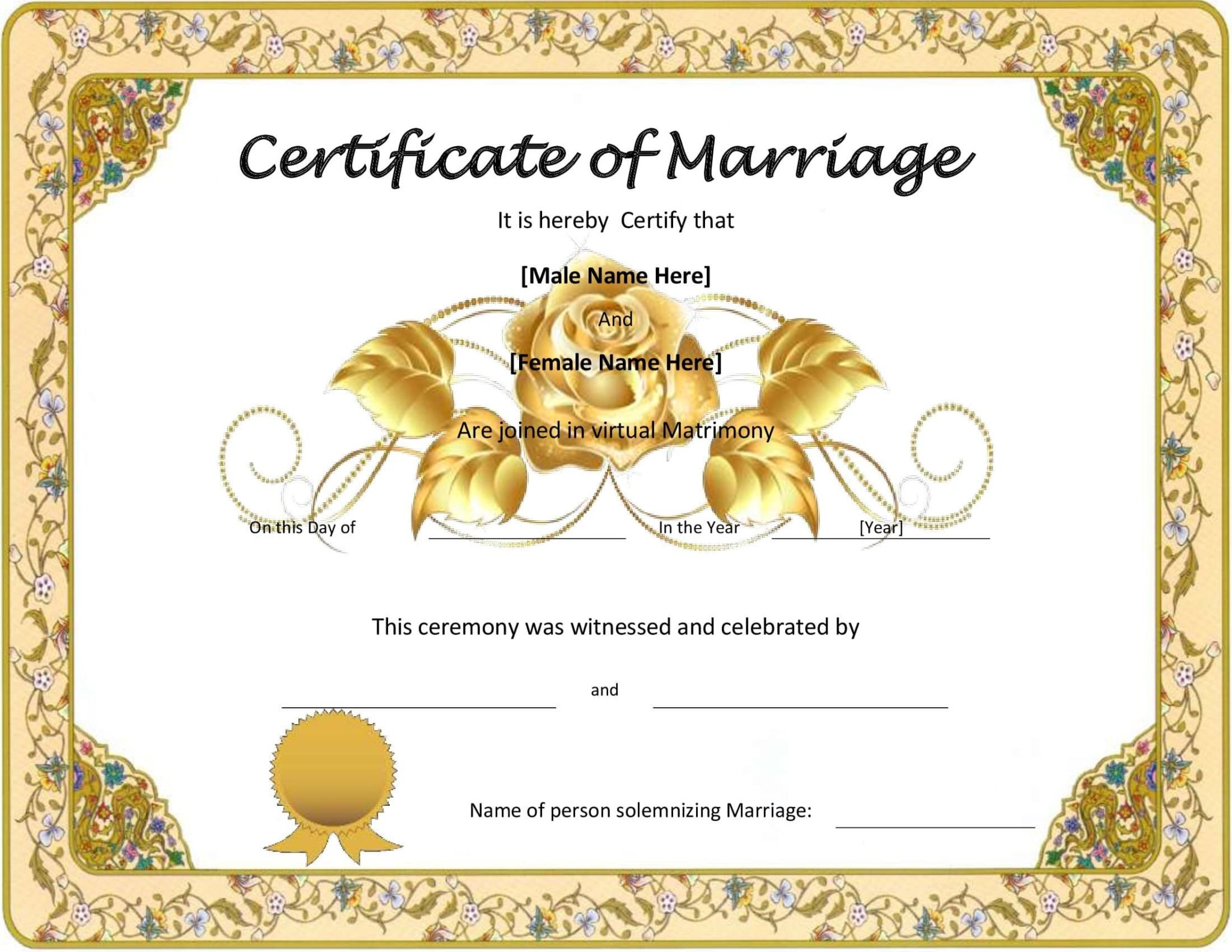 Certid O De Casamento Para Editar No Word Revista Negocios E Industrias