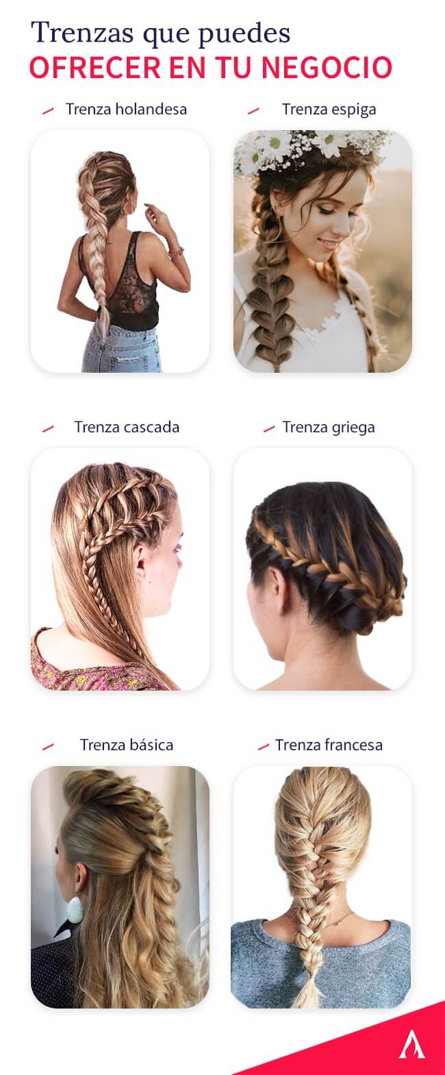 peinados faciles 2 trenzas pegadas con cabello suelto 3082763a3