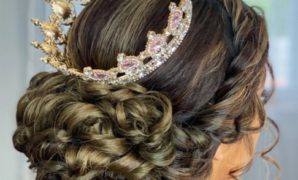 Peinados Para Quinceaneras Cabello Rizado 6055f8061