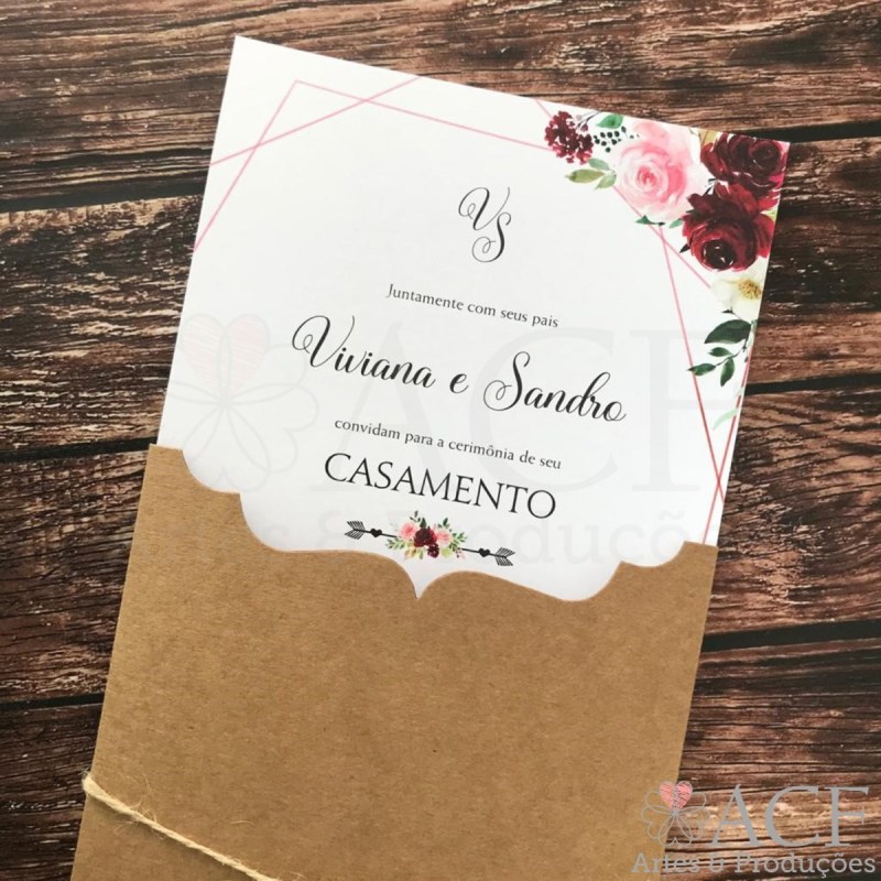 convite de casamento marsala editavel 0a0499041