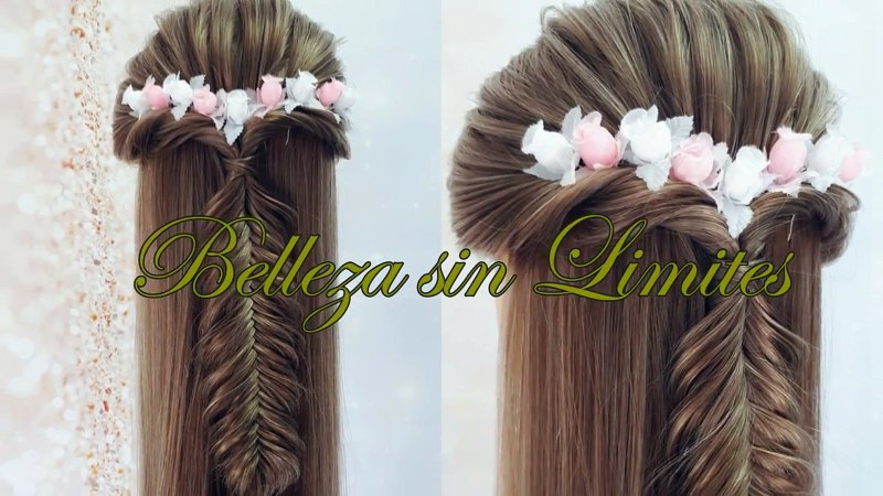 hermosos cabello largo peinados para quinceaneras ac2d60e1c