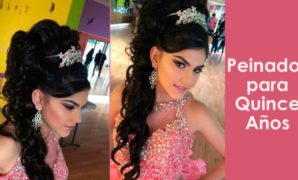 pelo largo bonitos peinados para quinceaneras 74efa7098